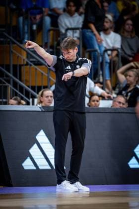 Basketball Göttingen 23.08.2026 Freundschaftsspiel Testspiel Deutschland (GER) - Ungarn (HUN) Olaf Lange (Deutschland, Trainer) *** Basketball Göttingen August 23, 2026 Friendly Match Germany GER Hungary HUN Olaf Lange, Germany, Coach