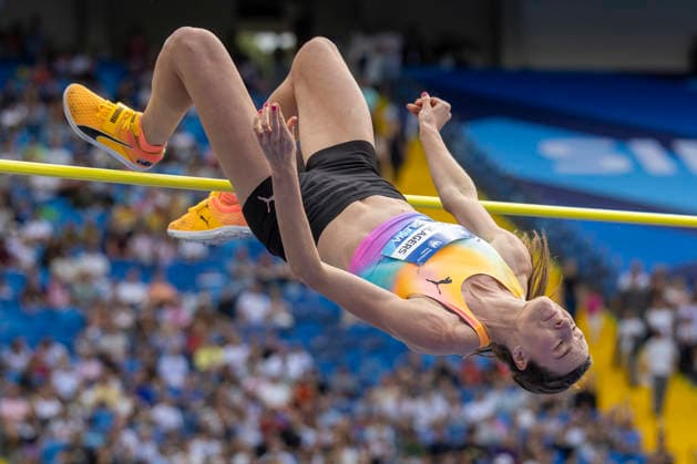 Wanda Diamond League And Kamila Skolimowska Memorial In Chorzow Nicola Olyslagers during the women™s high jump at the Diamond League and Kamila Skolimowska Memorial in chorzow,Poland on August 23, 2026 Chorzow Poland  Copyright: xAndrzejxIwanczukx originalFilename:iwanczuk-wandadia260823_np0gF.jpg