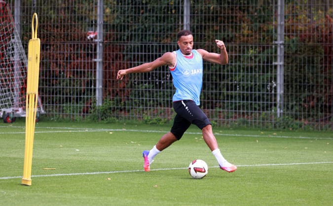 24.08.26 VfB Stuttgart Training Deutschland, Stuttgart, 24.08.2026, Fussball, Bundesliga, Saison 2026 2027, VfB Stuttgart Training: Jamie Leweling. *** August 24, 2026 VfB Stuttgart Practice Germany, Stuttgart, August 24, 2026, Soccer, Bundesliga, 2026–2027 Season, VfB Stuttgart Practice Jamie Leweling