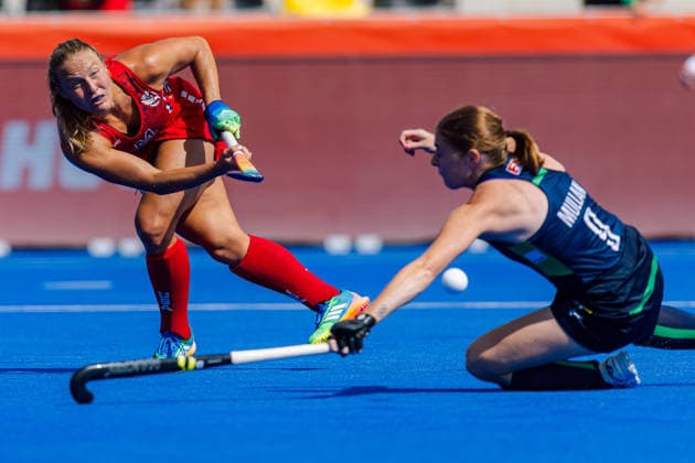 Field hockey, women’s, FIH World Cup, Ireland v USA