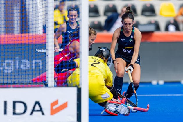2026 Women s FIH Hockey World Cup, Belfius Hockey Arena, Wavre, Belgium 24 8 2026 Ireland vs United States Hannah McLoughlin of Ireland in action Hannah McLoughlin in action 24 8 2026  Copyright: xx RJ2_3442 20260824