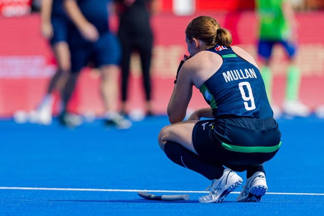 2026 Women s FIH Hockey World Cup, Belfius Hockey Arena, Wavre, Belgium 24 8 2026 Ireland vs United States Ireland™s Kathryn Mullan dejected after the match Kathryn Mullan dejected after the match 24 8 2026  Copyright: xx RJ2_3605 20260824