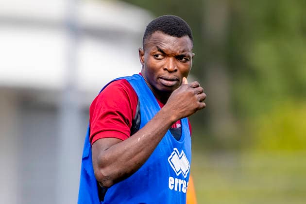 Ingolstadt, Deutschland 24. August 2026: 3. Liga - 2026 2027 - FC Ingolstadt 04 - Training Im Bild: Obed Ugondu (FCI) Trainingsgelände Audi Sportpark Bayern *** Ingolstadt, Germany, August 24, 2026; 3. Liga 2026–2027; FC Ingolstadt 04; Training; Pictured: Obed Ugondu; FCI Training Facility; Audi Sportpark Bayern Copyright: xFotostandx xSchäferx