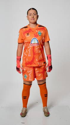 1.BL Frauen, Porträttermin 2026 2027, Mariella El Sherif; SV Werder Bremen; Bremen Bremen Deutschland *** Women s 1st Division, Photo Shoot 2026–2027, Mariella El Sherif, SV Werder Bremen, Bremen, Germany Copyright: xWerderxBremenxviaxNordphotox