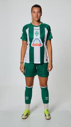 1.BL Frauen, Porträttermin 2026 2027, Medina Desic; SV Werder Bremen; Bremen Bremen Deutschland *** 1st Division Women, Photo Shoot 2026–2027, Medina Desic, SV Werder Bremen, Bremen, Germany Copyright: xWerderxBremenxviaxNordphotox