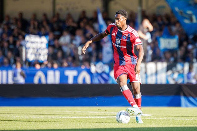 Shafiq Nandja (Hamburger SV, 43) GER, SC Verl vs. Hamburger SV, Fussball, DFB-Pokal, 1. Runde, Spielzeit 2026 2027, 24.08.2026 DFL Regulations prohibit any use of photographers as image sequences and or quasi-video. GER, SC Verl vs. Hamburger SV, Fussball, DFB-Pokal, 1. Runde, Spielzeit 2026 2027, 24.08.2026 Verl *** Shafiq Nandja, Hamburger SV, 43, GER, SC Verl vs. Hamburger SV, Soccer, DFB Cup, 1st Round, 2026–2027 season, August 24, 2026 DFL regulations prohibit any use of photographs as image sequences and or quasi-video GER, SC Verl vs. Hamburger SV, soccer, DFB Cup, 1st Round, 2026–2027 season, August 24, 2026 Verl Copyright: xEibner-Pressefoto JanxRollingerx EP_JSK