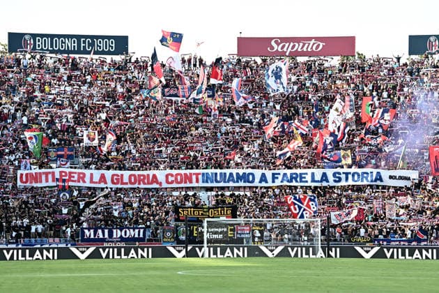 Mp Bologna 24 08 2026 - campionato di calcio serie A Bologna-Lazio foto Matteo Papini Image nella foto: tifosi Bologna 