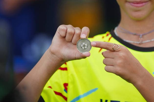 The official coin of the match during the Serie A soccer match between Bologna and Lazio at the Renato Dall™Ara Stadium in Bologna, north Italy - Monday, August 24, 2026 -  Copyright: xMassimoxPaolone LaPressex