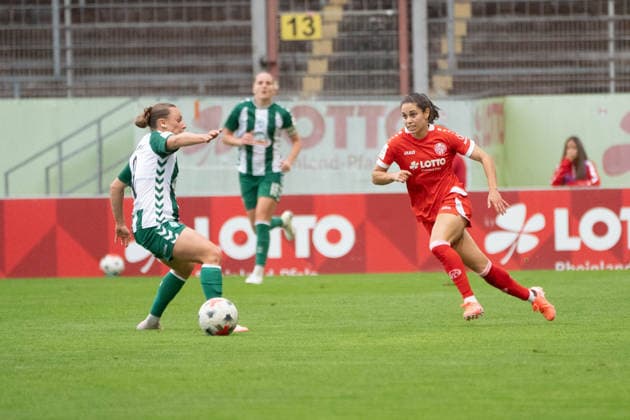 24.08.2026, xhfmx, Fussball Google Pixel Frauen Bundesliga, 1. FSV Mainz 05 - SV Werder Bremen Mainz *** August 24, 2026, xhfmx, Soccer Google Pixel Women s Bundesliga, 1 FSV Mainz 05 vs. SV Werder Bremen, Mainz
