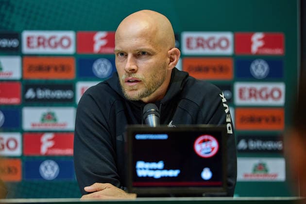 Rene Wagner (1. FC Koeln, Chef-Trainer) in der Pressekonferenz nach Spielende GER, Wuerzburger Kickers vs. 1. FC Koeln, Fussball, Herren, DFB-Pokal, 1. Runde, Spielzeit 2026 2027, 24.08.2026 DFL, DFB regulations prohibit any use of photographs as image sequences and or quasi-video GER, Wuerzburger Kickers vs. 1. FC Koeln, Fussball, Herren, DFB-Pokal, 1. Runde, Spielzeit 2026 2027, 24.08.2026 Wuerzburg *** Rene Wagner, 1. FC Köln, Head Coach, at the post-match press conference in Germany, Würzburger Kickers vs. 1. FC Köln, Soccer, Men s, DFB Cup, 1st Round, 2026–2027 Season, August 24, 2026 DFL, DFB regulations prohibit any use of photographs as image sequences and or quasi-video GER, Würzburger Kickers vs. 1. FC Köln, Soccer, Men’s, DFB Cup, 1st Round, 2026–2027 season, August 24, 2026, Würzburg Copyright: xEibner-Pressefotox EP_ODS