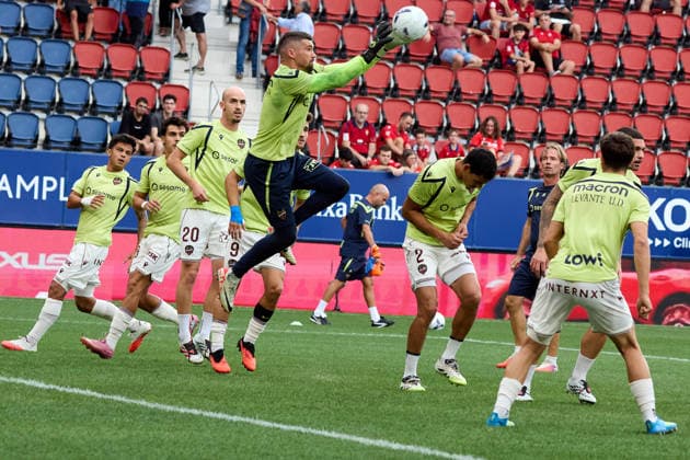 LaLiga EASports: CA Osasuna vs Levante UD during match LaLiga EA Sports between CA Osasuna and Levante UD played at El Sadar stadium in Pamplona (Spain) on Aug 24 2026 *** LaLiga EA Sports: CA Osasuna vs. Levante UD during the LaLiga EA Sports match between CA Osasuna and Levante UD, played at El Sadar Stadium in Pamplona, Spain, on Aug. 24, 2026 Copyright: xInigoxAlzugarayx xAgenciaxLOFx