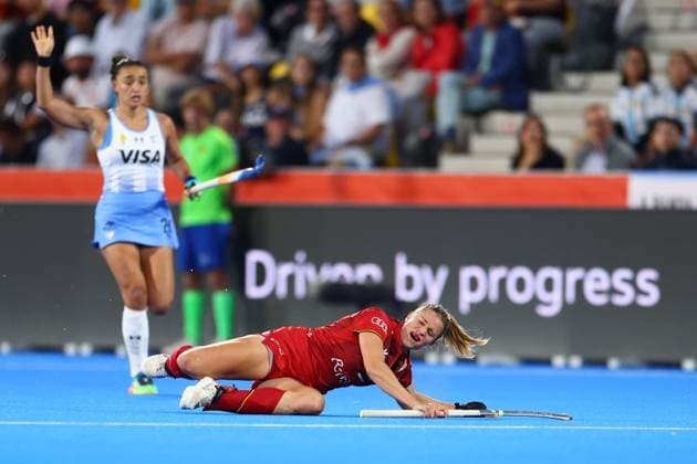 Belgium v Argentina - FIH Women s Hockey World Cup WAVRE, BELGIUM - AUGUST 24 : Alix Gerniers of Belgium in action pictured during the FIH Women s Hockey World Cup 2026 second phase group pool C match between Belgium and Argentina pictured on August 24, 2026 in Wavre, Belgium, 24-08-26 Wavre Belgium  Copyright: xXpix