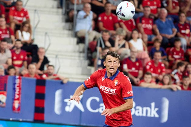 LaLiga EASports: CA Osasuna vs Levante UD Ante Budimir of Osasuna during match LaLiga EASports between CA Osasuna and Levante UD played at El Sadar stadium in Pamplona (Spain) on Aug 24 2026 *** LaLiga EASports: CA Osasuna vs. Levante UD — Ante Budimir of Osasuna during the LaLiga EASports match between CA Osasuna and Levante UD played at El Sadar Stadium in Pamplona, Spain, on Aug. 24, 2026 Copyright: xInigoxAlzugarayx xAgenciaxLOFx