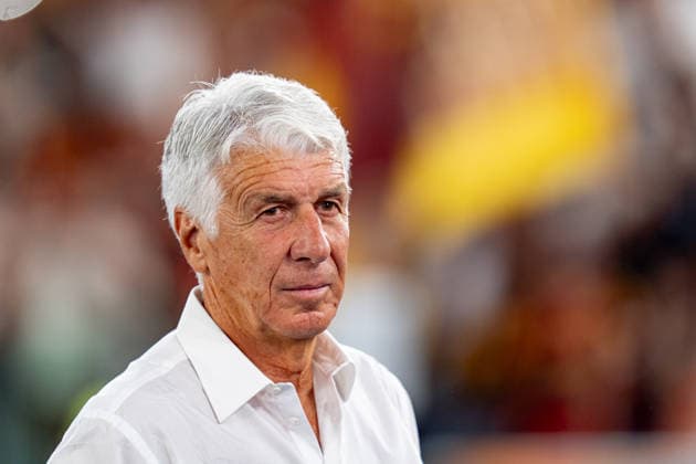 AS Roma v ACF Fiorentina - Serie A Enilive Gian Piero Gasperini Head Coach of AS Roma looks on during the Serie A Enilive match between AS Roma and ACF Fiorentina at Olympic Stadium on August 24, 2026 in Rome, Italy Rome Olympic Stadium Lazio Italy Copyright: xGiuseppexMaffiax 260824SerieA_Roma-Fiorentina_GM_04263