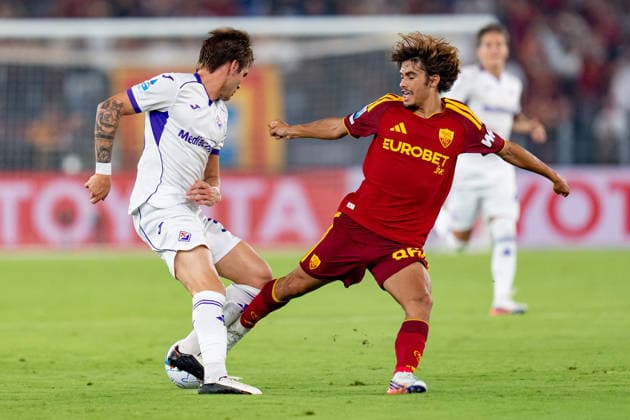 Football, Italy, AS Roma v AC Florence