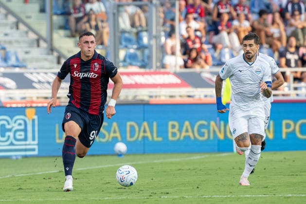 Foto IPP Damiano Fiorentini Bologna 24 08 2026 Calcio Campionato serie A 2026-2027 partita: Bologna-Lazio nella foto: Roberto Piccoli Italy Photo Press World Copyright italy ITALY  Copyright: xR4924_italyphotopressx