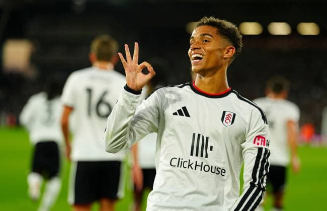 Josh King of Fulham celebrates scoring the opening goal Fulham v Chelsea, Premier League Football, Football, Craven Cottage, London, UK - 24 Aug 2026London Craven Cottage United Kingdom EDITORIAL USE ONLY No use with unauthorised audio, video, data, fixture lists, club league logos or live services. Online in-match use limited to 120 images, no video emulation. No use in betting, games or single club league player publications.  Copyright: xJavierxGarcia Shutterstockx 17114735al