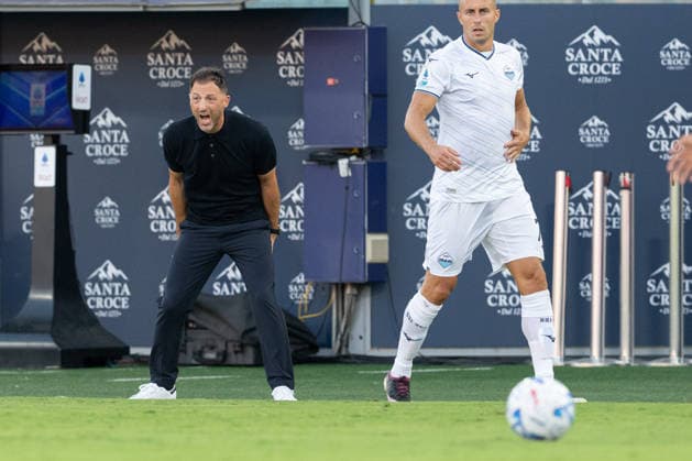 Foto IPP Damiano Fiorentini Bologna 24 08 2026 Calcio Campionato serie A 2026-2027 partita: Bologna-Lazio nella foto: mister Domenico Tedesco Italy Photo Press World Copyright italy ITALY  Copyright: xR4924_italyphotopressx
