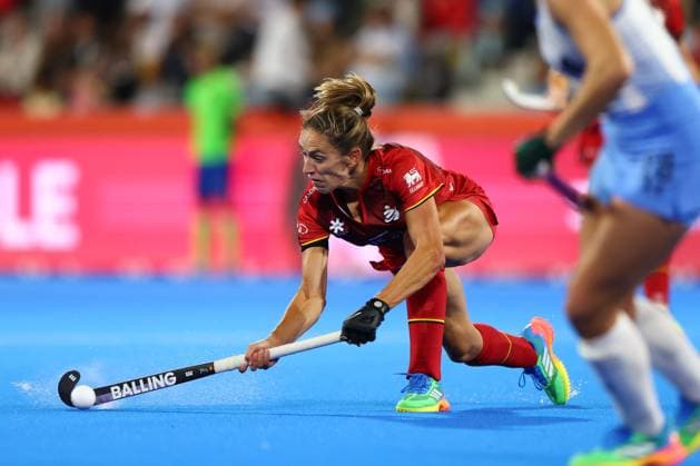 Belgium v Argentina - FIH Women s Hockey World Cup WAVRE, BELGIUM - AUGUST 24 : Judith Vandermeiren of Belgium in action pictured during the FIH Women s Hockey World Cup 2026 second phase group pool C match between Belgium and Argentina pictured on August 24, 2026 in Wavre, Belgium, 24-08-26 Wavre Belgium  Copyright: xXpix