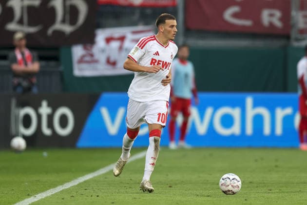 24.08.2026, Herren, Fussball, Saison 2026 2027, DFB-Pokal, 1. Runde: FC Wuerzburger Kickers - 1. FC Koeln Said El Mala ( 10, 1. FC Köln), DFL DFB REGULATES PROHIBIT ANY USE OF PHOTOGRAPHS AS IMAGE SEQUENCES AND OR QUASI-VIDEO Wuerzburg FLYERALARM Arena Bayern Deutschland *** August 24, 2026, Men s Soccer, 2026–2027 Season, DFB Cup, First Round: FC Würzburger Kickers vs. 1. FC Köln, Said El Mala 10, 1 FC Köln, DFL and DFB regulations prohibit any use of photographs as image sequences and or quasi-video. Wuerzburg FLYERALARM Arena, Bavaria, Germany