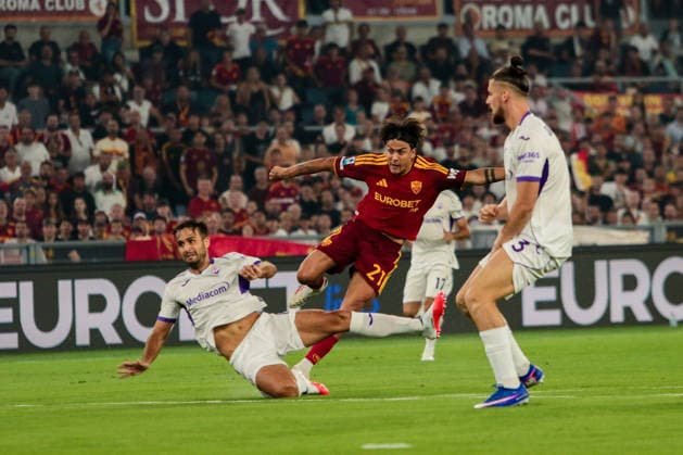 IPA87771069 - Paulo Dybala of A.S. Roma during the AS Roma vs. ACF Fiorentina Italian Serie A soccer match in Rome, Italy, on August 24, 2026  Copyright: xRaffaelexConti IPAxSportx xx 87771069