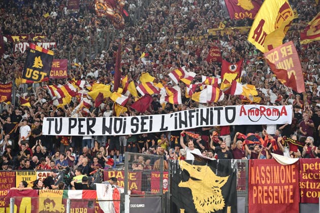 AS Roma v ACF Fiorentina - Serie A 2026 27 Supporters of A.S. Roma attend the matchday 1 of the Serie A Championship between A.S. Roma and A.C.F. Fiorentina at the Olympic Stadium in Rome, Italy, on August 24, 2026. Rome Italy Italy  Copyright: xDomenicoxCippitellix originalFilename:cippitelli-asromava260824_nplcc.jpg