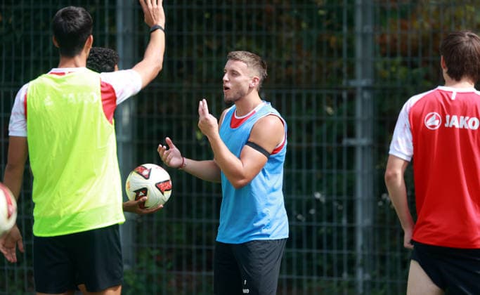24.08.26 VfB Stuttgart Training Deutschland, Stuttgart, 24.08.2026, Fussball, Bundesliga, Saison 2026 2027, VfB Stuttgart Training: Ermedin Demirovic. *** August 24, 2026 VfB Stuttgart Training Germany, Stuttgart, August 24, 2026, Soccer, Bundesliga, 2026–2027 Season, VfB Stuttgart Training Ermedin Demirovic