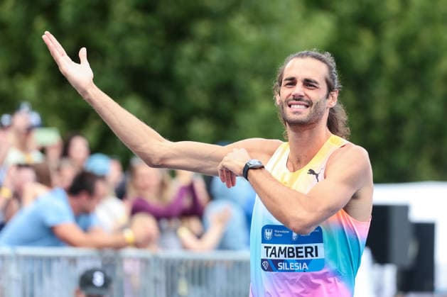 Wanda Diamond League - Silesia Kamila Skolimowska Memorial 2026 Gianmarco Tamberi during Wanda Diamond League - Silesia Kamila Skolimowska Memorial 2026 in Chorzow, Poland, on August 22, 2026 Chorzow Poland  Copyright: xFotoxOlimpikx originalFilename:jastrzebowski-wandadia260824_npRAV.jpg