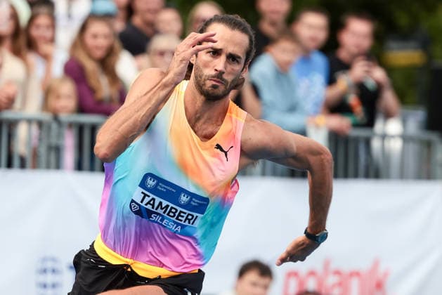 Wanda Diamond League - Silesia Kamila Skolimowska Memorial 2026 Gianmarco Tamberi during Wanda Diamond League - Silesia Kamila Skolimowska Memorial 2026 in Chorzow, Poland, on August 22, 2026 Chorzow Poland  Copyright: xFotoxOlimpikx originalFilename:jastrzebowski-wandadia260824_npwfE.jpg