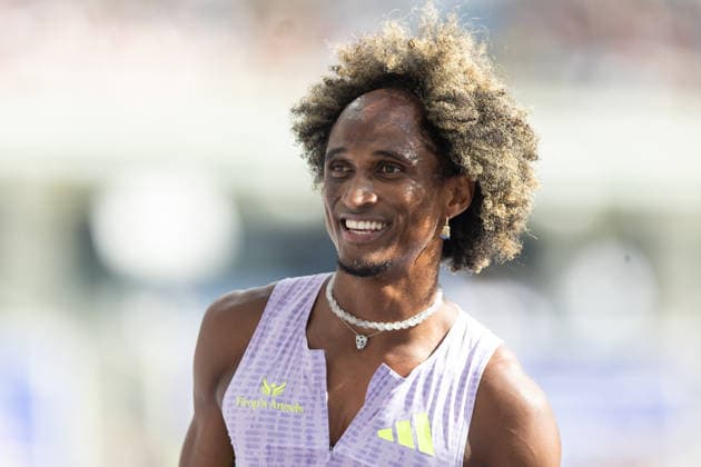 Wanda Diamond League - Silesia Kamila Skolimowska Memorial 2026 Alison dos Santos during Wanda Diamond League - Silesia Kamila Skolimowska Memorial 2026 in Chorzow, Poland, on August 23, 2026 Chorzow Poland  Copyright: xFotoxOlimpikx originalFilename:jastrzebowski-wandadia260824_npMLF.jpg