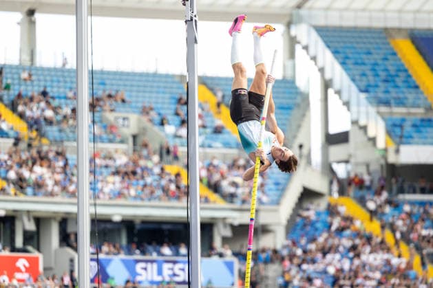 Wanda Diamond League - Silesia Kamila Skolimowska Memorial 2026 Armand Duplantis during Wanda Diamond League - Silesia Kamila Skolimowska Memorial 2026 in Chorzow, Poland, on August 23, 2026 Chorzow Poland  Copyright: xFotoxOlimpikx originalFilename:jastrzebowski-wandadia260824_np8Ze.jpg