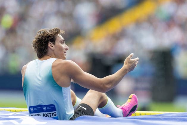 Wanda Diamond League - Silesia Kamila Skolimowska Memorial 2026 Armand Duplantis during Wanda Diamond League - Silesia Kamila Skolimowska Memorial 2026 in Chorzow, Poland, on August 23, 2026 Chorzow Poland  Copyright: xFotoxOlimpikx originalFilename:jastrzebowski-wandadia260824_nptib.jpg