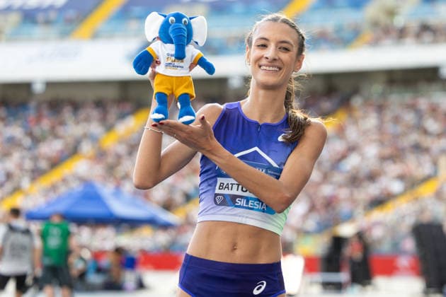 Wanda Diamond League - Silesia Kamila Skolimowska Memorial 2026 Nadia Battocletti during Wanda Diamond League - Silesia Kamila Skolimowska Memorial 2026 in Chorzow, Poland, on August 23, 2026 Chorzow Poland  Copyright: xFotoxOlimpikx originalFilename:jastrzebowski-wandadia260824_npqPY.jpg