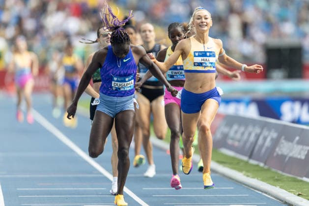 Wanda Diamond League - Silesia Kamila Skolimowska Memorial 2026 Tsige Duguma, Jessica Hull during Wanda Diamond League - Silesia Kamila Skolimowska Memorial 2026 in Chorzow, Poland, on August 23, 2026 Chorzow Poland  Copyright: xFotoxOlimpikx originalFilename:jastrzebowski-wandadia260824_npuVh.jpg
