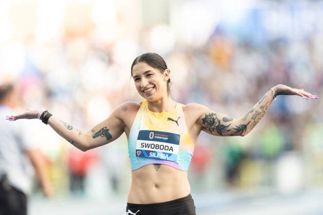 Wanda Diamond League - Silesia Kamila Skolimowska Memorial 2026 Ewa Swoboda during Wanda Diamond League - Silesia Kamila Skolimowska Memorial 2026 in Chorzow, Poland, on August 23, 2026 Chorzow Poland  Copyright: xFotoxOlimpikx originalFilename:jastrzebowski-wandadia260824_npZKC.jpg