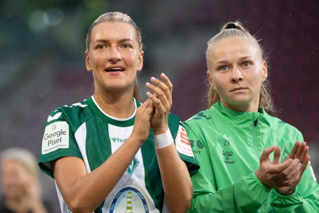 24.08.2026, xhfmx, Fussball Google Pixel Frauen Bundesliga, 1. FSV Mainz 05 - SV Werder Bremen Medina DesÌaicÌ (Werder Bremen, 9) Mainz *** August 24, 2026, xhfmx, Soccer Google Pixel Women s Bundesliga, 1 FSV Mainz 05 vs. SV Werder Bremen, Medina DesÌaicÌ u0081 (Werder Bremen), 9 Mainz
