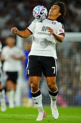Gonzalo Garcia of Fulham Fulham v Chelsea, Premier League Football, Football, Craven Cottage, London, UK - 24 Aug 2026London Craven Cottage United Kingdom EDITORIAL USE ONLY No use with unauthorised audio, video, data, fixture lists, club league logos or live services. Online in-match use limited to 120 images, no video emulation. No use in betting, games or single club league player publications.  Copyright: xJavierxGarcia Shutterstockx 17114735ib