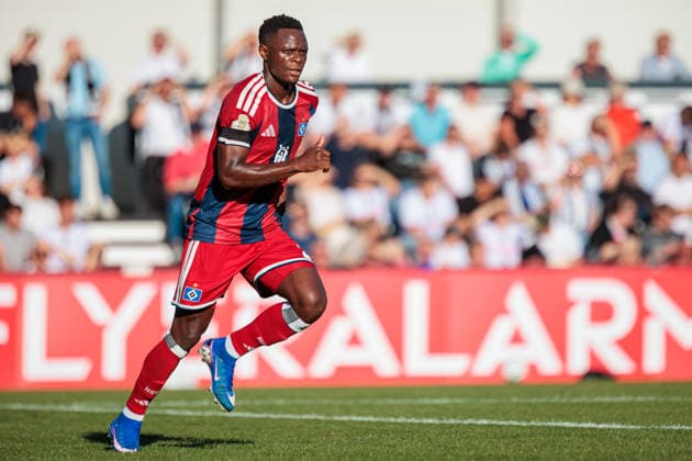 Patson Daka (Hamburger SV, 27) GER, SC Verl vs. Hamburger SV, Fussball, DFB-Pokal, 1. Runde, Spielzeit 2026 2027, 24.08.2026 DFL Regulations prohibit any use of photographers as image sequences and or quasi-video. GER, SC Verl vs. Hamburger SV, Fussball, DFB-Pokal, 1. Runde, Spielzeit 2026 2027, 24.08.2026 Verl *** Patson Daka, Hamburger SV, 27 GER, SC Verl vs. Hamburger SV, Soccer, DFB Cup, 1st Round, 2026–2027 Season, August 24, 2026 DFL regulations prohibit the use of photographs as image sequences and or quasi-video GER, SC Verl vs. Hamburger SV, Soccer, DFB Cup, Round 1, 2026–2027 Season, August 24, 2026 Verl Copyright: xEibner-Pressefoto JanxRollingerx EP_JSK