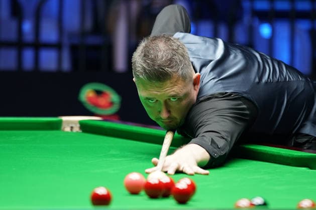 WUHAN, CHINA - AUGUST 25: Kyren Wilson of England plays a shot in the third round match against Ali Carter of England on day 3 of Wuhan Open 2026 at the Optics Valley Gymnasium of Huazhong University of Science and Technology on August 25, 2026 in Wuhan, Hubei Province of China.  Copyright: xTaixChengzhex 111662031239