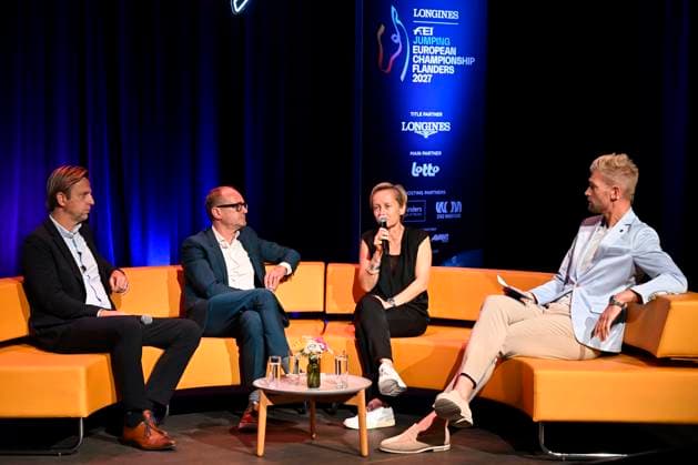 Equestrian sports, show jumping, 2027 European Championships in Waregem, press conference