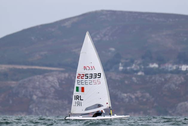 2026 ILCA Laser Men s World Sailing Championships, Dun Laoghaire, Dublin 25 8 2026 Ireland™s Bobby Driscoll Bobby Driscoll 25 8 2026  Copyright: xx AC3_4875