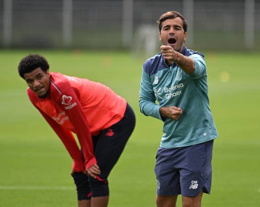 Football, Bundesliga 1, Bayer 04 Leverkusen, Training