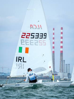 2026 ILCA Laser Men s World Sailing Championships, Dun Laoghaire, Dublin 25 8 2026 Ireland™s Bobby Driscoll Bobby Driscoll 25 8 2026  Copyright: xx DC3A3265