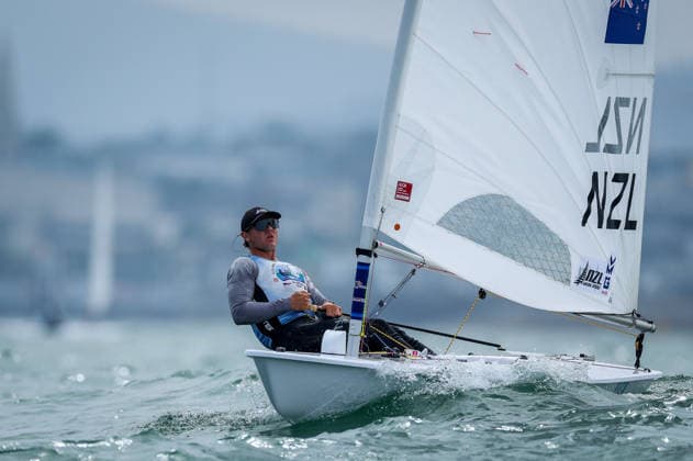 2026 ILCA Laser Men s World Sailing Championships, Dun Laoghaire, Dublin 25 8 2026 New Zealand™s Caleb Armit Caleb Armit 25 8 2026  Copyright: xx DC1A7394