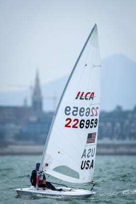 2026 ILCA Laser Men s World Sailing Championships, Dun Laoghaire, Dublin 25 8 2026 USA™s Brian Jenny Brian Jenny 25 8 2026  Copyright: xx DC1A7396