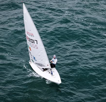 2026 ILCA Laser Men s World Sailing Championships, Dun Laoghaire, Dublin 25 8 2026 Ireland™s Finn Lynch Finn Lynch 25 8 2026  Copyright: xx DJI_20260825134716_0126_D