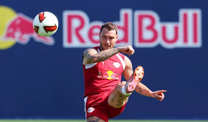 RB Leipzig - Training Bundesliga Leipzig, 25.08.2026, Trainingszentrum Cottaweg, Fußball Bundesliga , RB LEIPZIG - Training, Saisonvorbereitung zur Saison 2026 27 , Im Bild: David Raum (22, RB Leipzig) , *** RB Leipzig Training, Bundesliga, Leipzig, August 25, 2026, Cottaweg Training Center, Soccer, Bundesliga, RB LEIPZIG Training, Preseason Preparation for the 2026–27 Season, Pictured: David Raum ’22, RB Leipzig, Picture Point