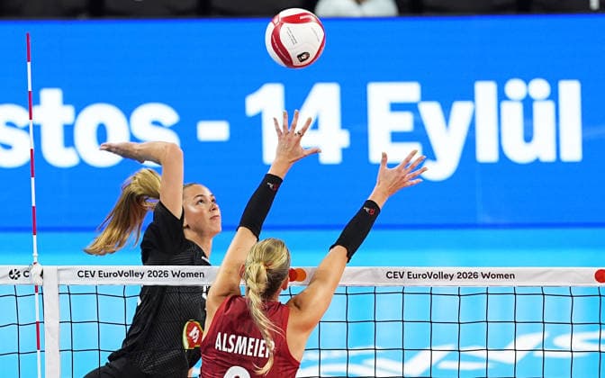 Volleyball, Women's, European Championships, Hungary v Germany