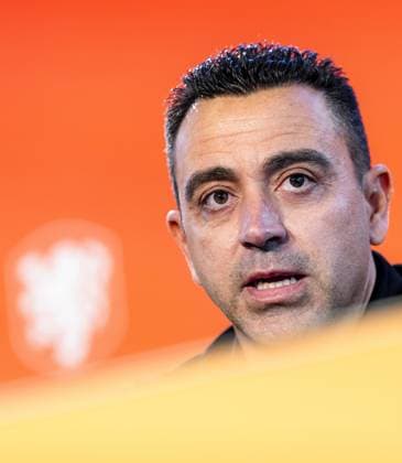 ZEIST - Spaniard Xavi Hernandez during his presentation as head coach of the Dutch national team, Nationalteam KOEN VAN WEEL ANP xVIxANPxSportx xxANPxIVx 566252265 originalFilename: 566252265.jpg