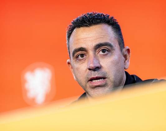 ZEIST - Spaniard Xavi Hernandez during his presentation as head coach of the Dutch national team, Nationalteam KOEN VAN WEEL ANP xVIxANPxSportx xxANPxIVx 566252281 originalFilename: 566252281.jpg